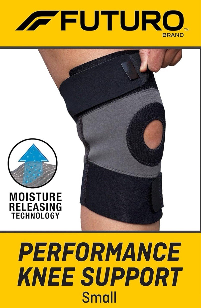 XL Futuro Sport Moisture Control Knee Support Moderate Support Hiking Biking