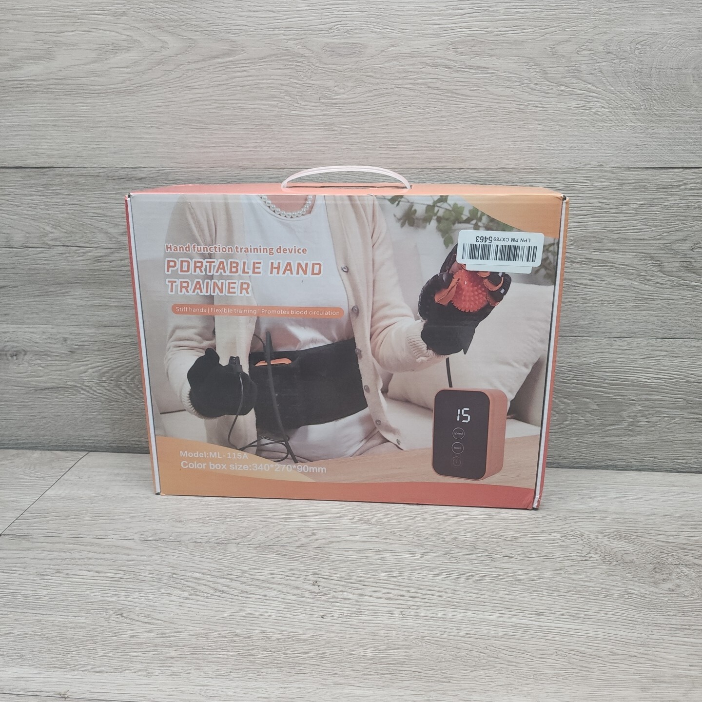 Rehabilitation Physiotherapy Robot Hand Therapy Gloves Right Hand Large