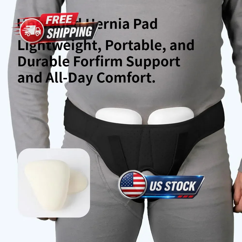 Hernia Belts for Men Adjustable Inguinal Hernia Support Belt for Men Women Large