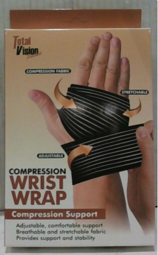 Total Vision Products VT-06222 Compression Wrist Wrap One Size
