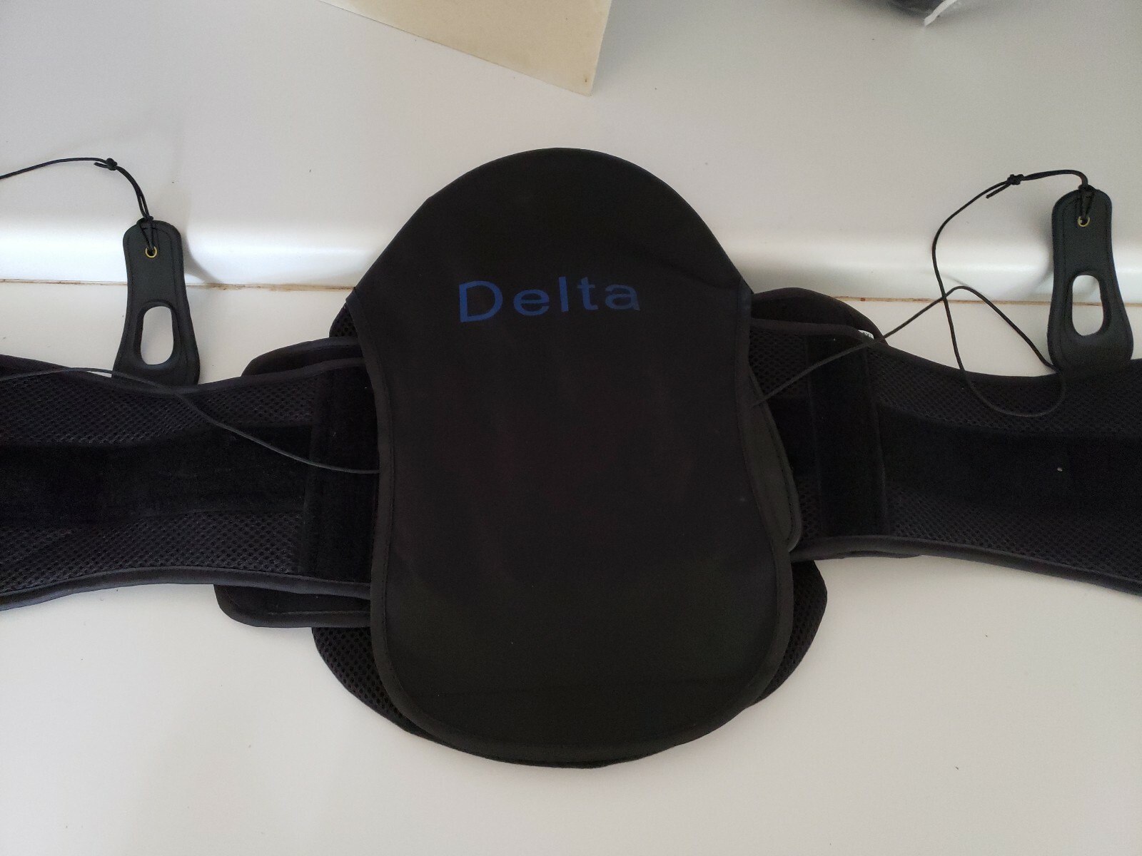 COMFORTLAND Delta Back Support Brace Adjustable 2XL 56″ Waist Unisex