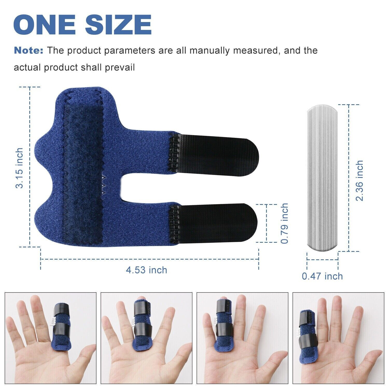 Finger Support Brace Adjustable Fingers Straightening,1-5,Trigger Finger Splints