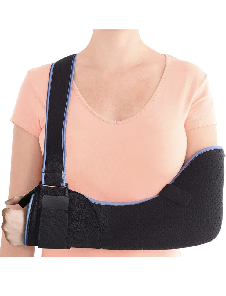 VELPEAU Arm Sling Shoulder Immobilizer and Rotator Cuff Brace -Small comfort ver