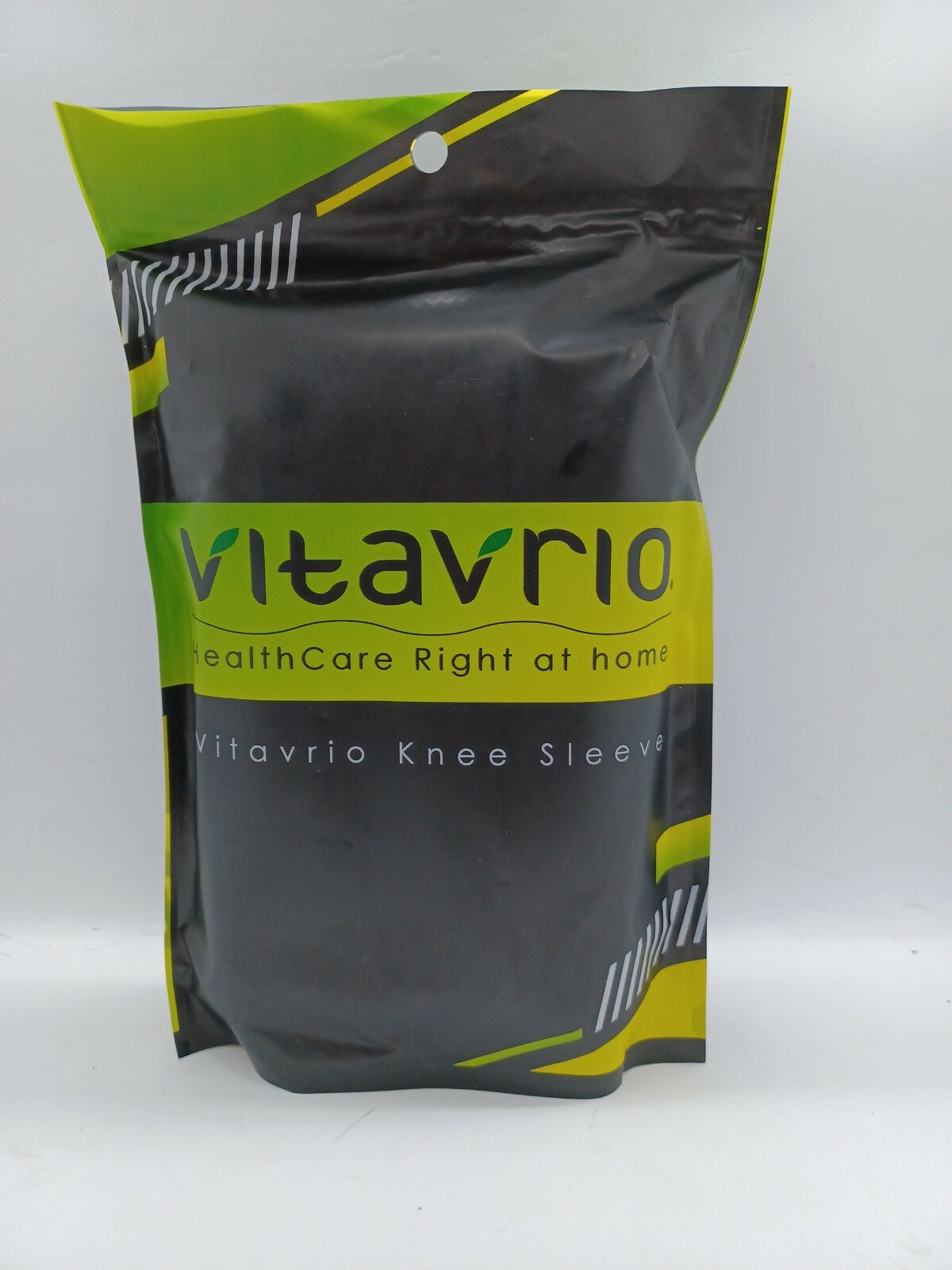 Vitavrio Fitness Compression Knee Sleeves Non-slip Elastic Breathable Support L