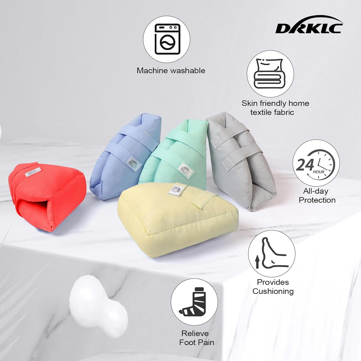 Heel Protector Cushion for Pressure Sores,Adjustable Foot Support Boot Surgery R