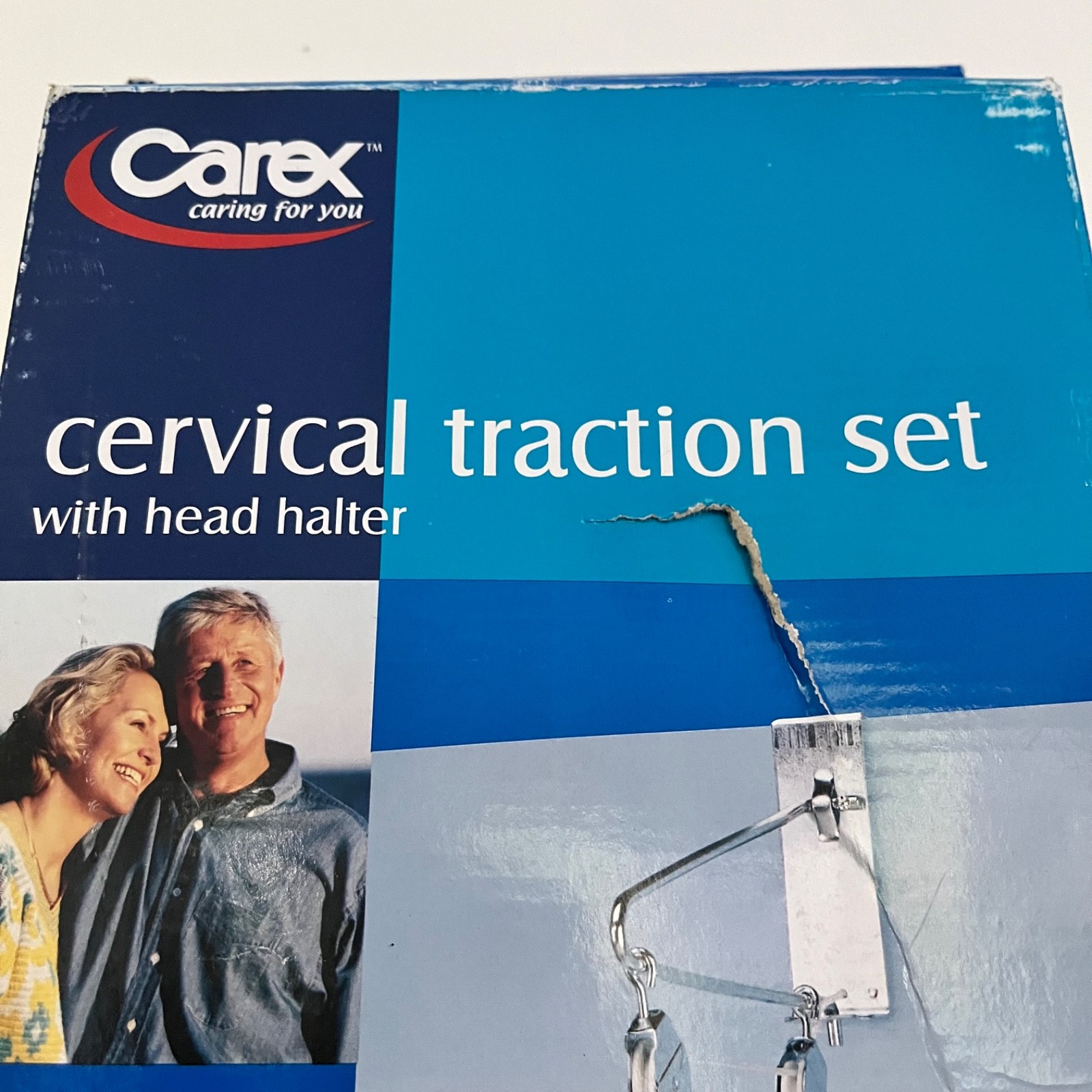 Cervical Traction Set Head Halter Over Door Neck Shoulder Pain Relief Medical