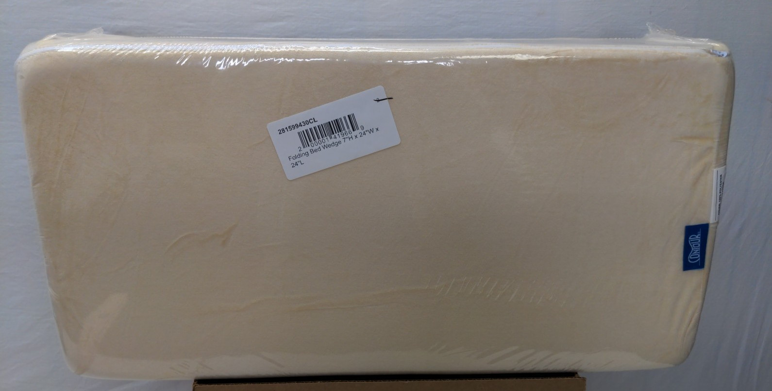Contour Folding Bed Wedge Sleep Elevated Support Head Chest 7x24x24 Sealed