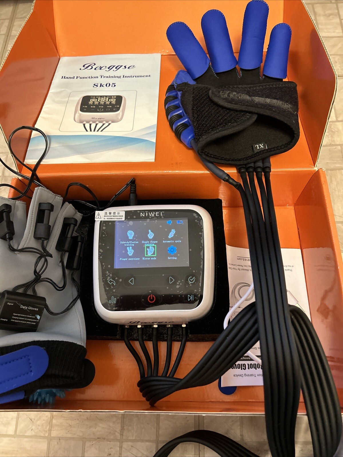 2023 New Rehabilitation Robot Gloves Upgrades Hand Stroke Recovery Equipment …