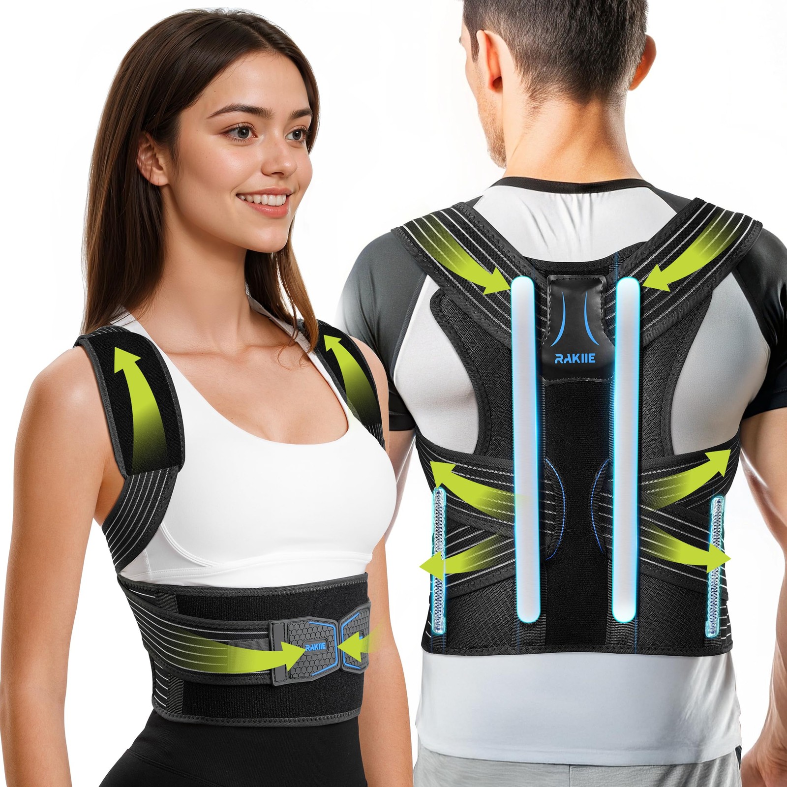 All-round Back Belt Support for Women Men Breathable Durable Lumbar Brace