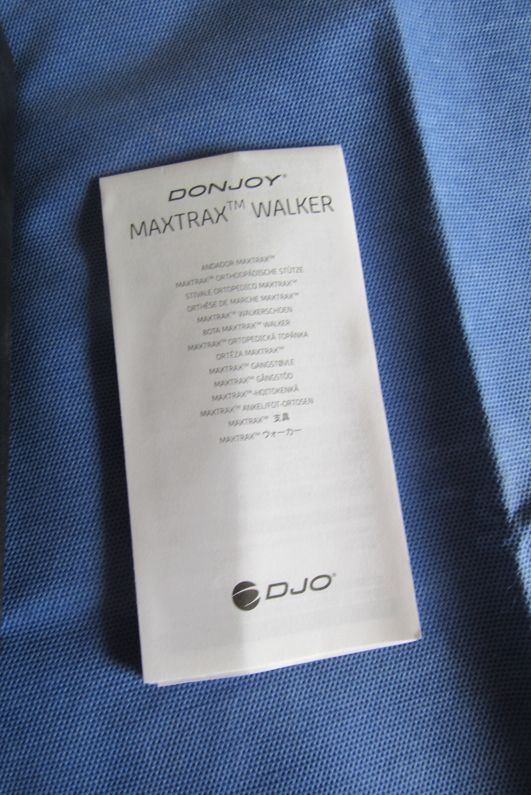 New DJO DONJOY ProCare MaxTrax Walker Tall Walking Boot 79-95325 Medium
