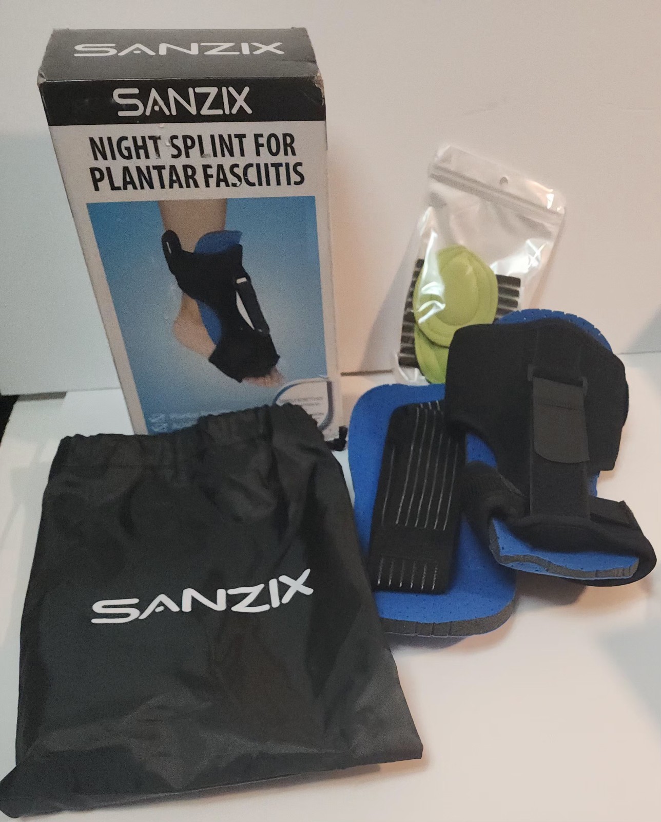 Night Splint Plantar Fasciitis Adjustable Plantar Fasciitis Brace Sanzix NIB