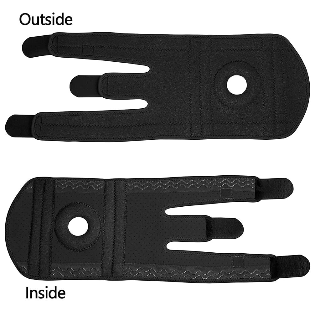 Adjustable Knee Braces Breathable Knee Pad Open Patella Stabilizer for Arthritis