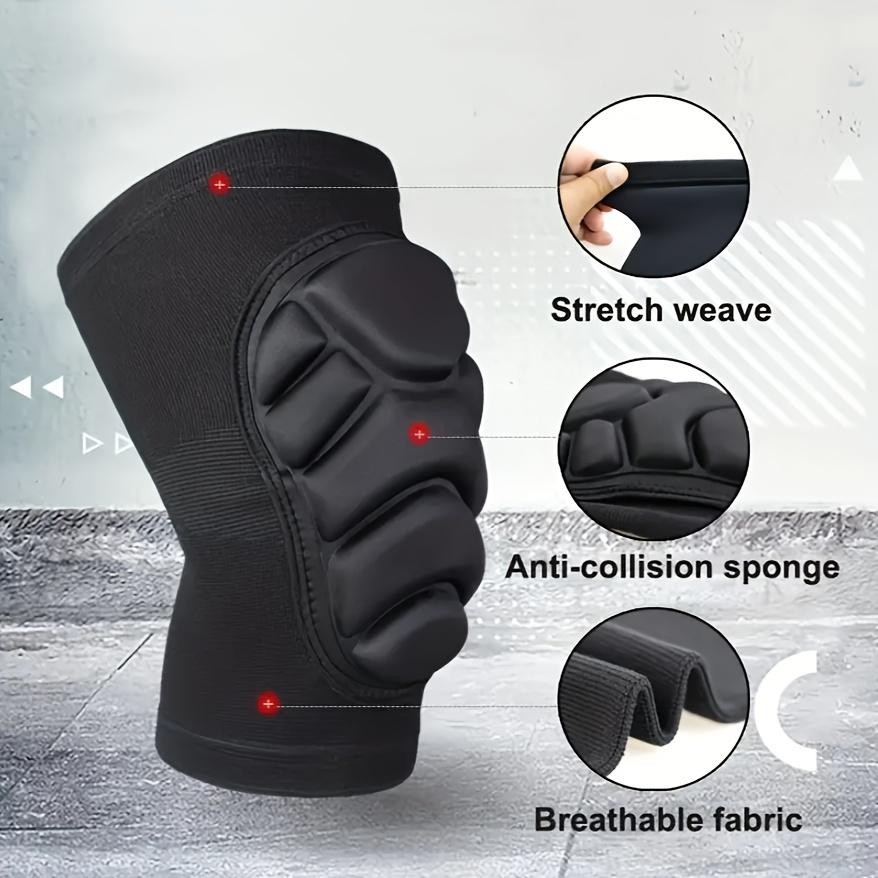 2Pc Knee Elbow Pads Set Shock Absorbing Support Braces Sports Work Protective
