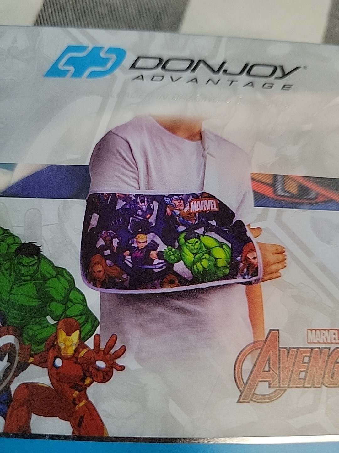 Marvel Superhero-Themed Pediatric Shoulder Arm Sling New