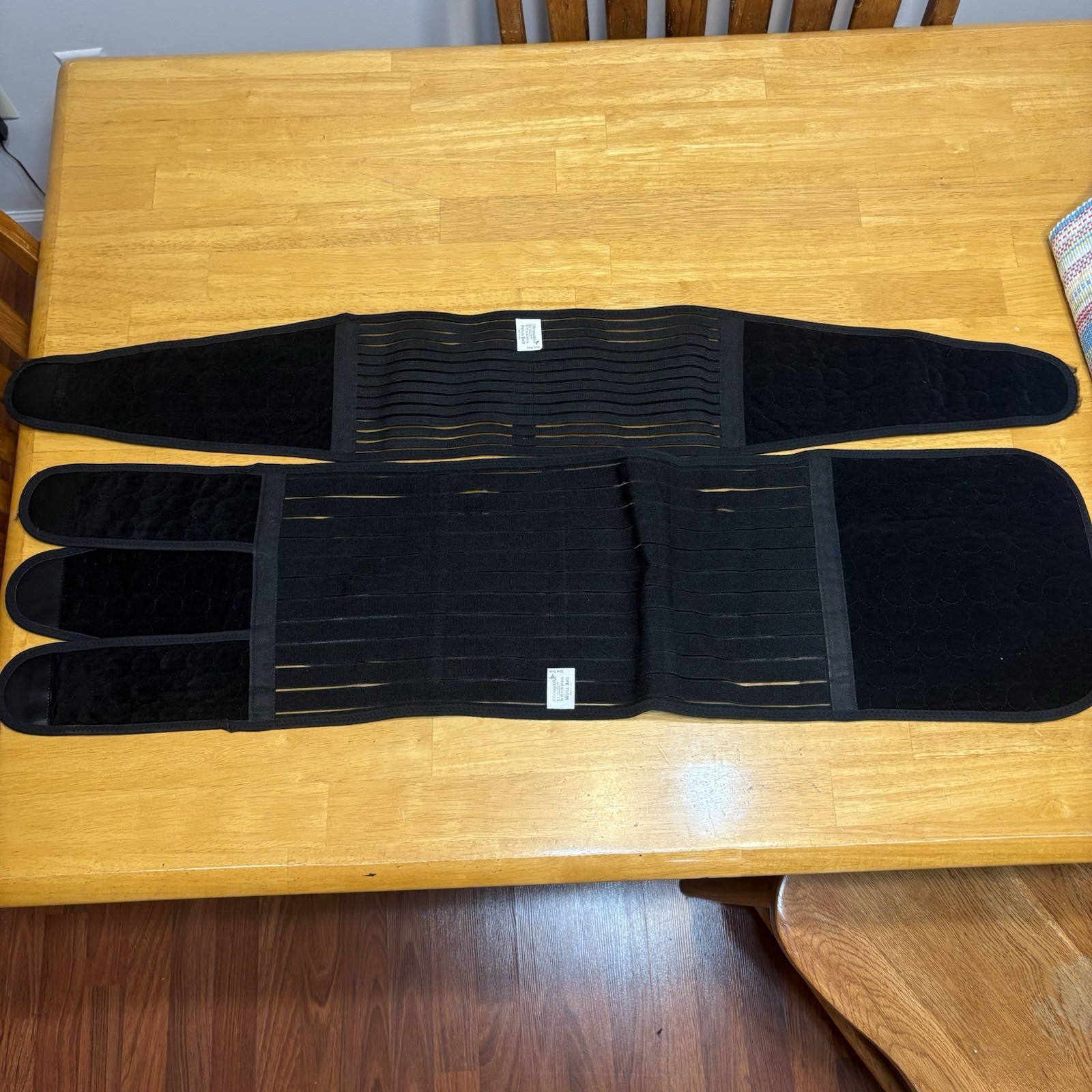 ChongErfei Waist & Pelvis Belts Black One Size Adjustable 40″