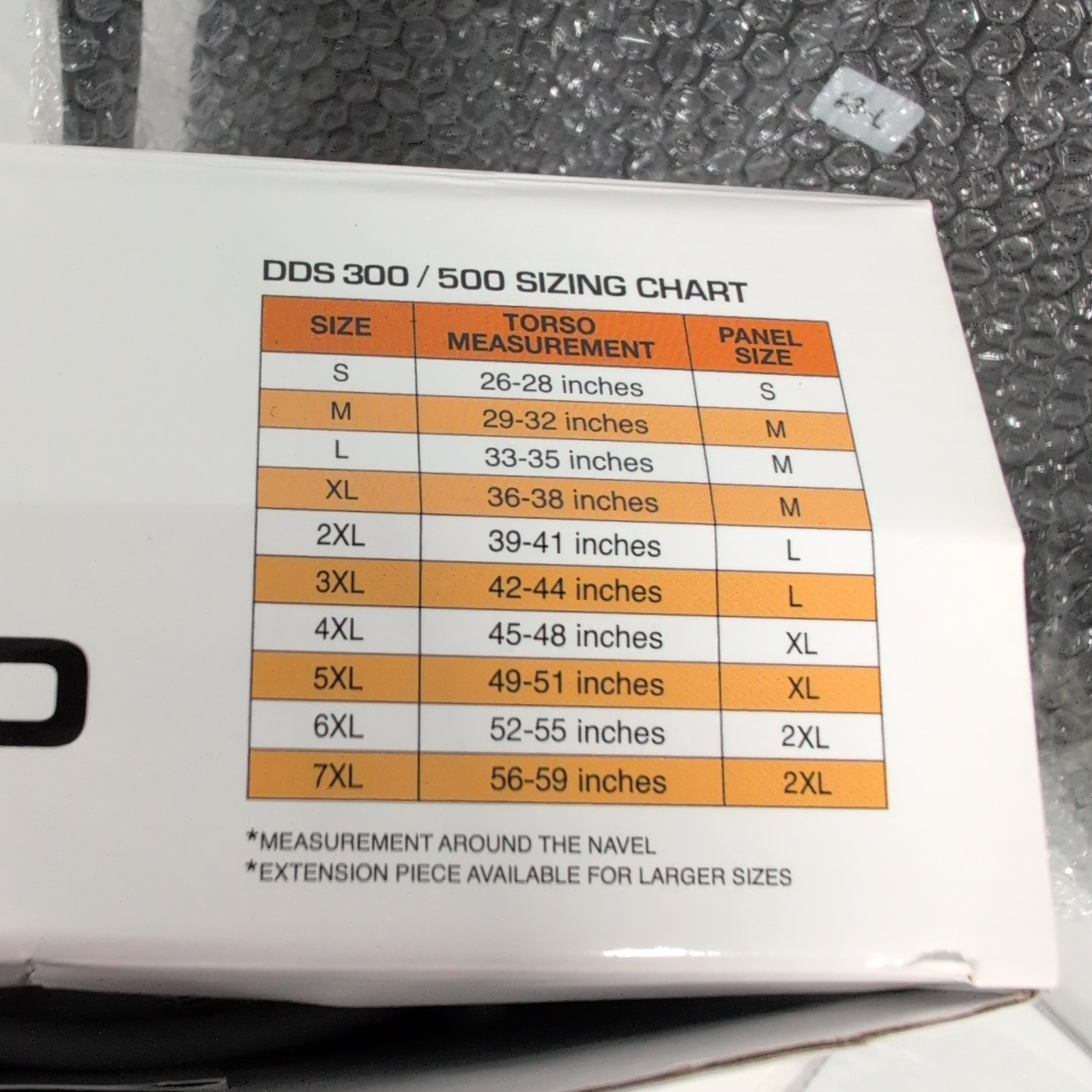 DDS 500 Disc Disease Solutions Spinal Air Decompression Back 3XL