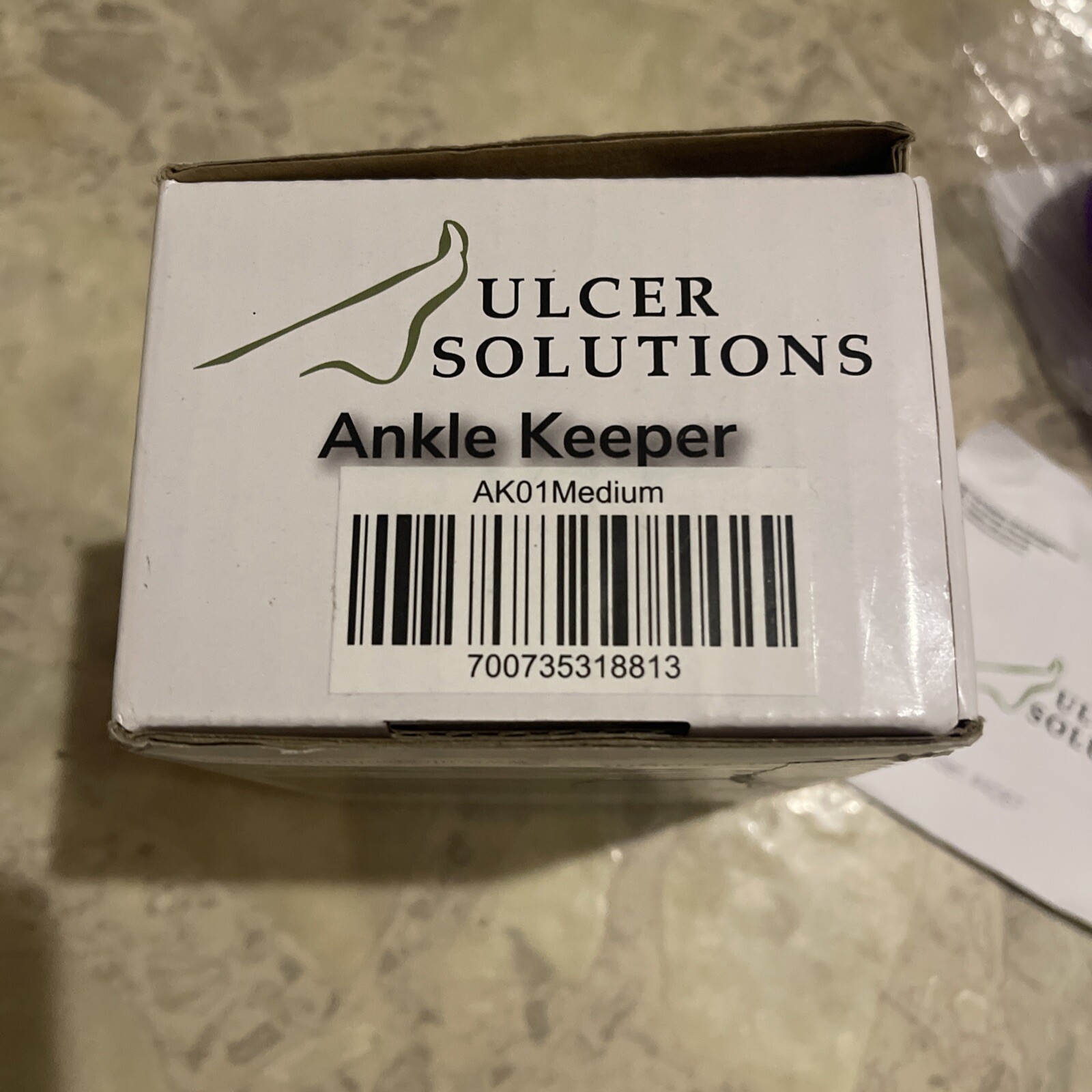 Ankle Keeper Ulcer Solutions. Prevents & Treats Pressure Ulcers & Wounds Size M