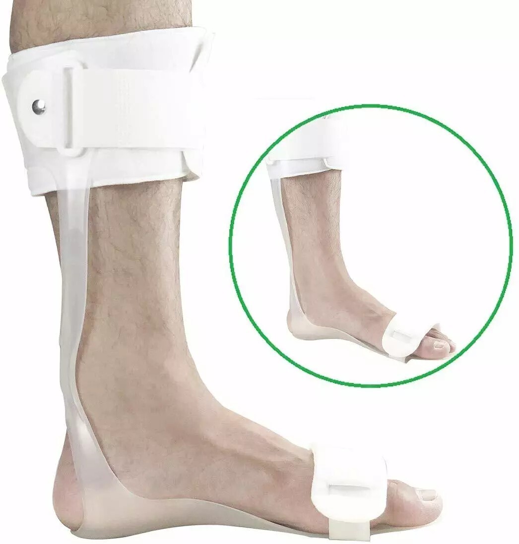 Leaf Spring AFO Brace for Flaccid Foot Drop/ Trimmable (New)