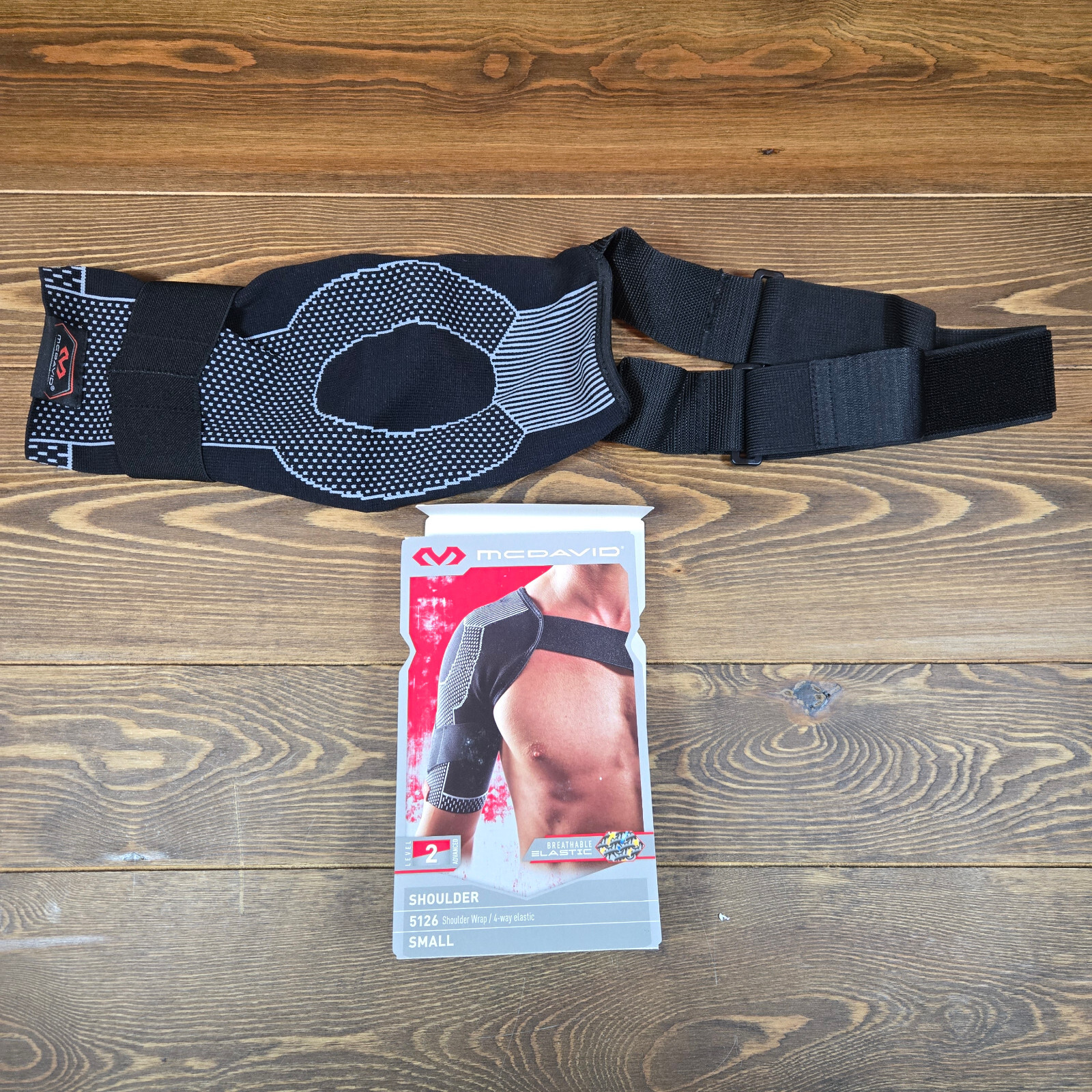 McDavid Adult 4-Way Elastic Shoulder Wrap (Small)