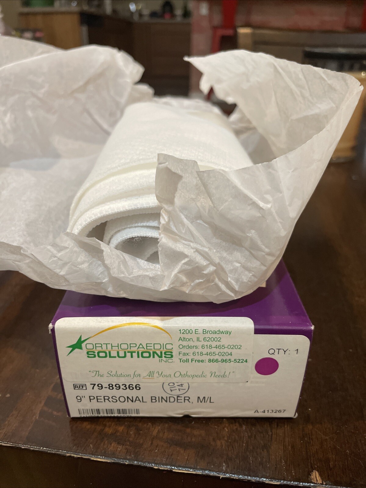 Procare 9″ Personal Binder Abdominal Elastic M/L 9″ 79-89366