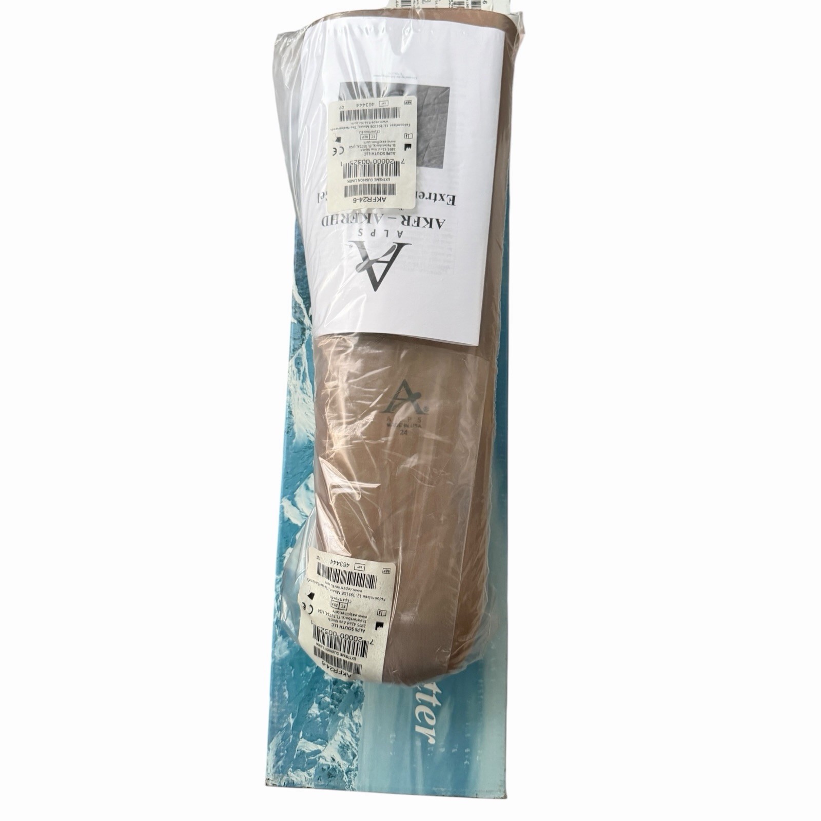ALPS Extreme Above Knee Prosthetic Cushion Liner AKFR24-6 Size 24 6mm Grip Gel