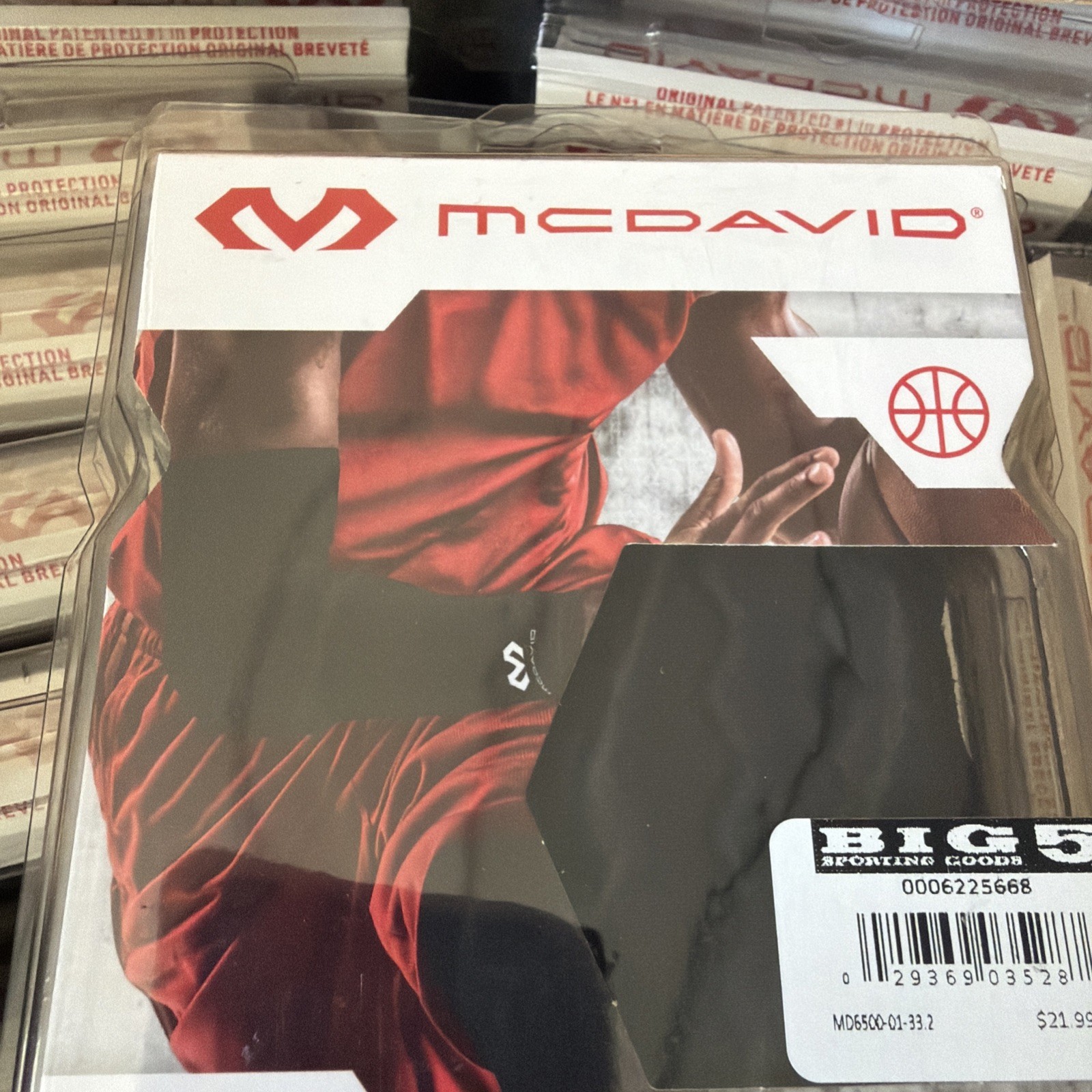 McDavid HEX Protective Shooter Arm Sleeve Black Single Adult Medium
