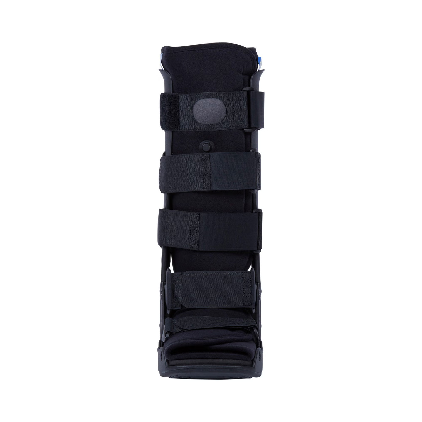 McKesson Black Air Walker Boot Large Hook and Loop for Either Foot 155-79-95517