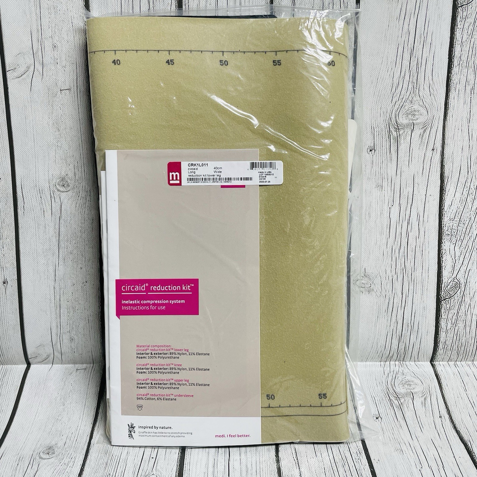Circaid reduction kit, Long Leg, Lower leg, Wide width, 40cm, New & Sealed