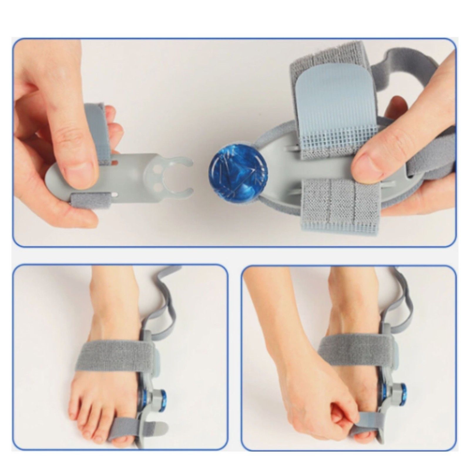 Bunion Fix Toe Valgus Corrector Big Toe Straightener Adjustable Splint Men Women