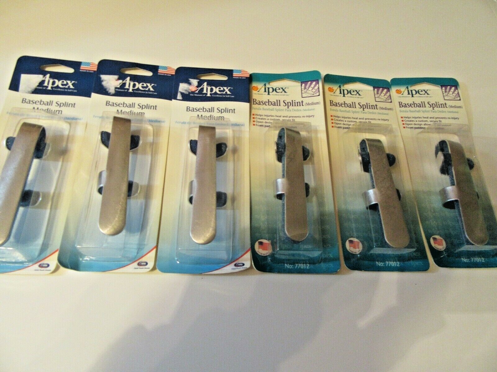 6 Apex Baseball Splint Medium