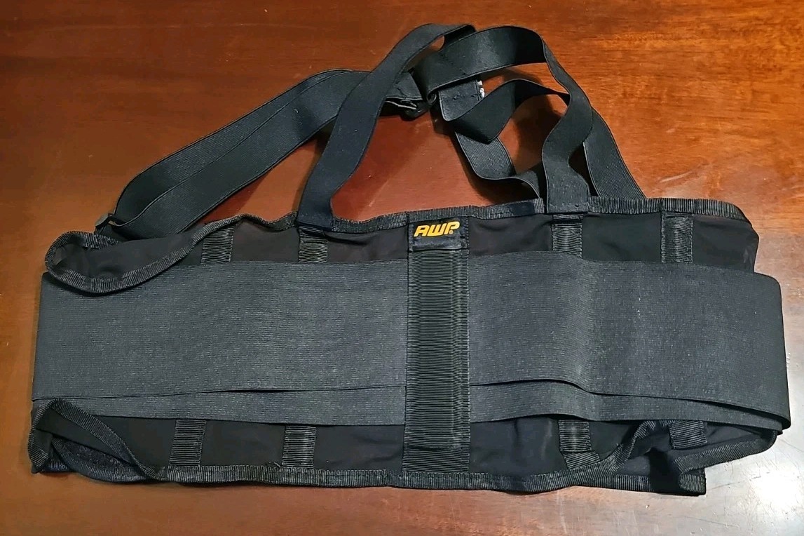 AWP Back Support Belt L-XXL Fits 36 -44 Waist Brand New In Package