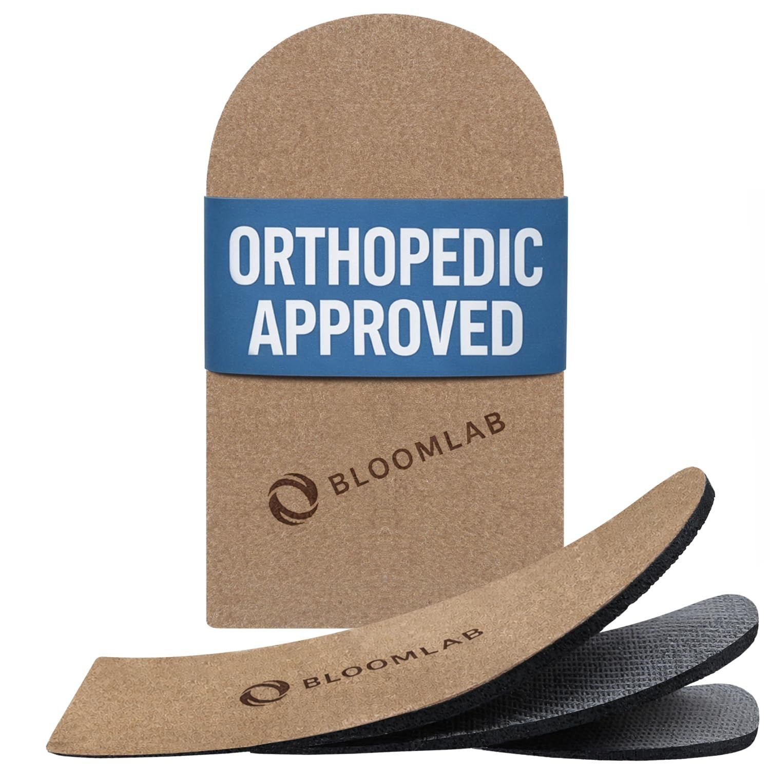 Adjustable Orthopedic Heel Lift Inserts – 3-Layer Rubber Pads for Pain Relief &
