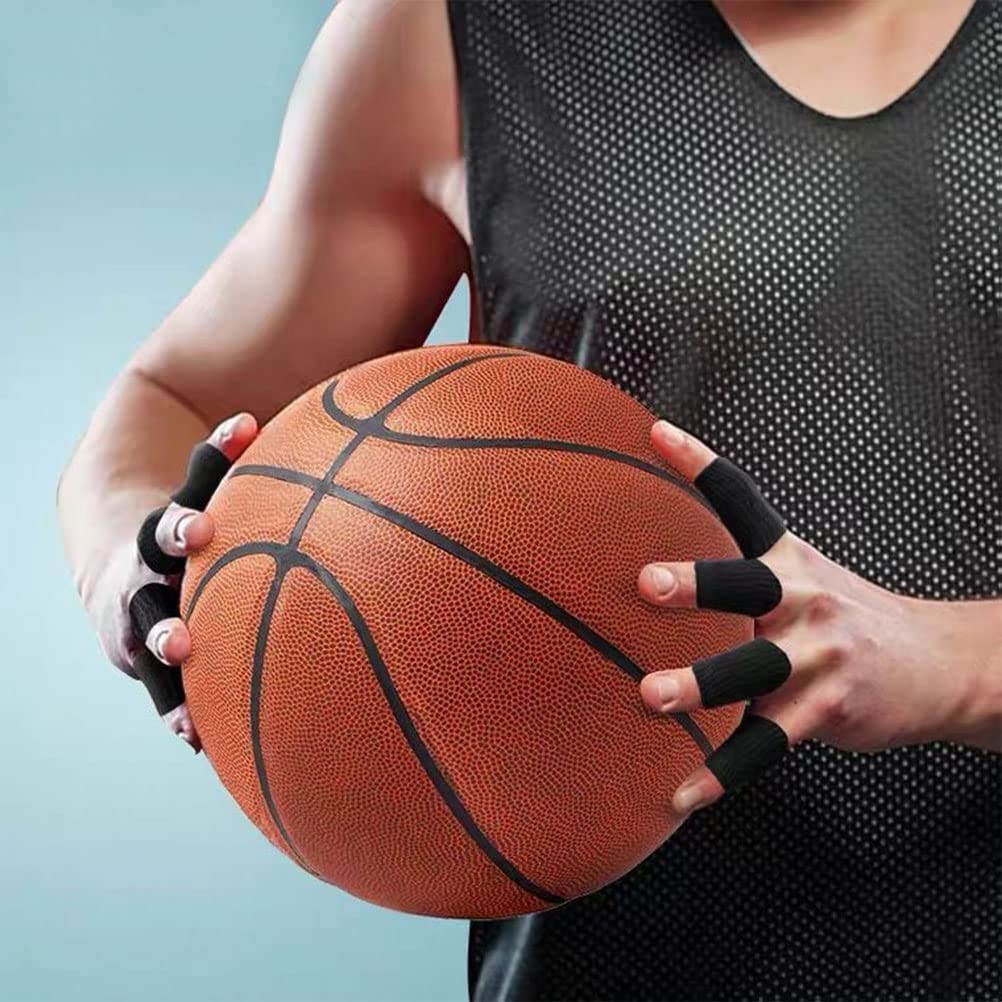 20 Pcs Elastic Thumb Finger Sleeves Protectors for Relieving Pain Arthritis