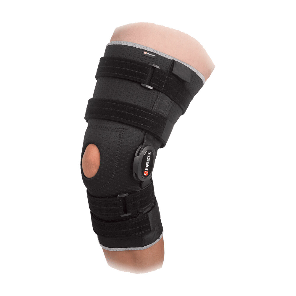 Breg Crossover Pull-On Knee Brace L1833/L1832 by Brace Direct