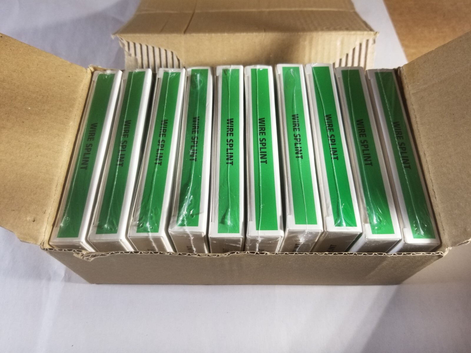 Lot of 10 Wire Splint Top Safety Products 3.75 X 30 Unit #605-155