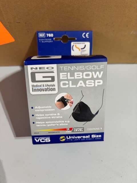 Wholesale Case of 20 NEO G Tennis/Golf Elbow Clasps