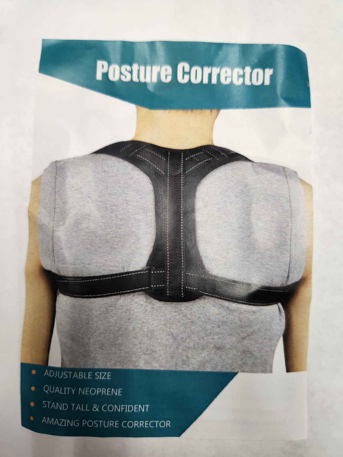 Posture Corrector Upper Back Chest Brace Adjustable Shoulder Support Men Women