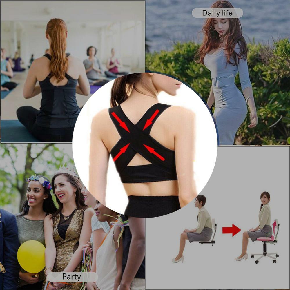 Soporte Ortopédico de Mujer Corrector de Postura Dolor Espalda y Hombros OFERTA