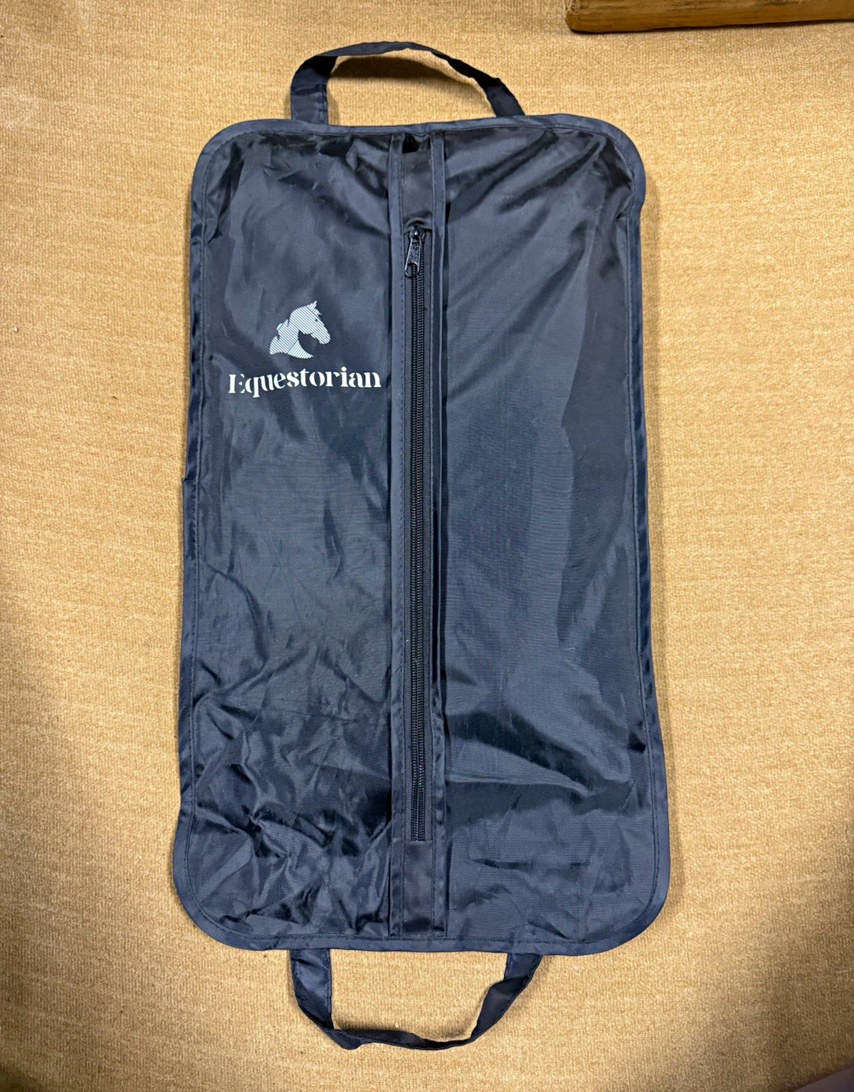 Equestrian Adjustable Back Brace for Posture Support, Size M, Black