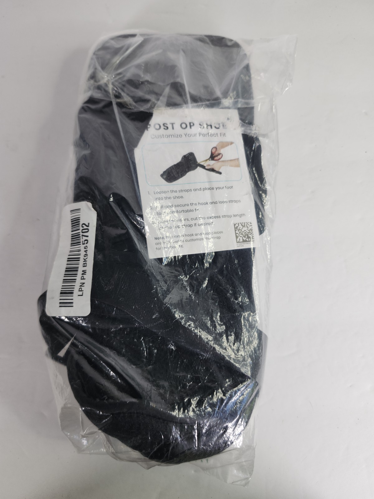 Vive Open Toe Square Toe Post Op Shoe Fracture Medical Shoe Unisex S LG NWT