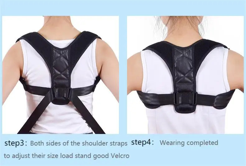 Back Support Correction Belt Unisex Body Shaper Breathable Hunchback Brace