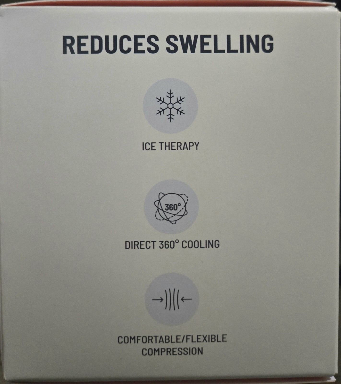 NEW KT Health Ice Gel Sleeve Cold Therapy 360 Cooling Knee Or Elbow, Size S/M