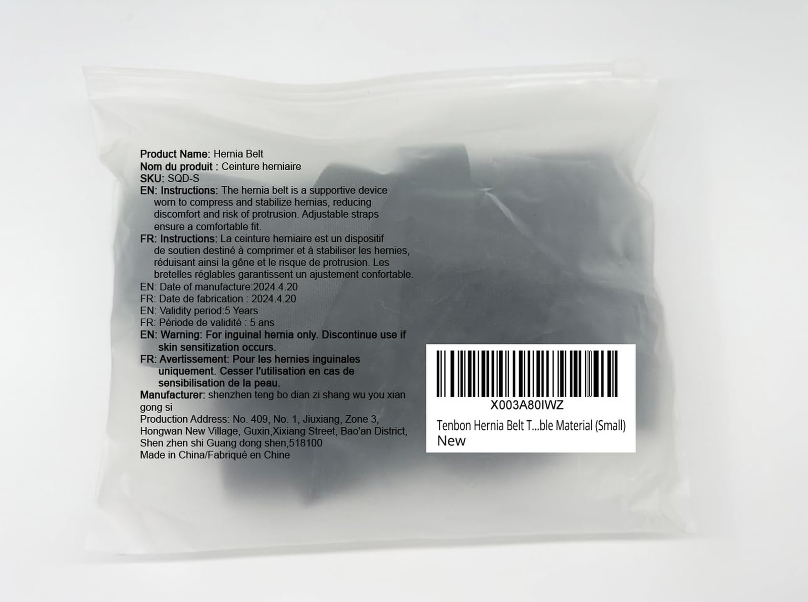 Tenbon Hernia Belt Truss for Single/Double Inguinal or Sports Hernia, Hernia …