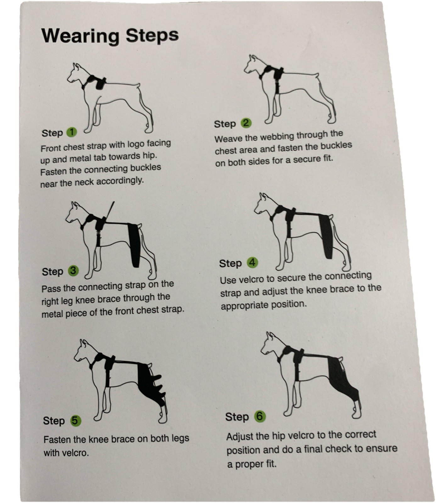 FURTENT Dog Knee Brace Cruciate Ligament Injury/ ACL Rear Leg Wrap Harness X-L