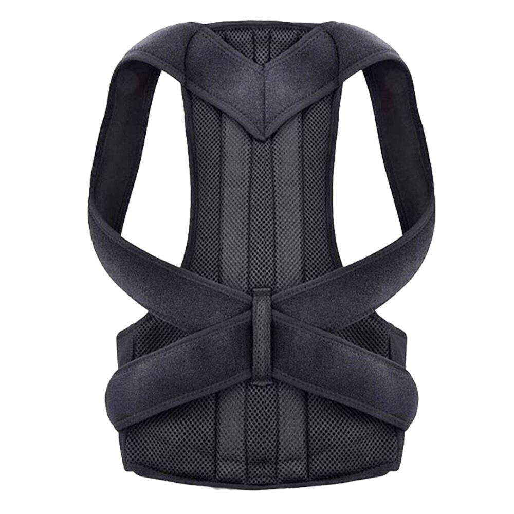 Back Brace Posture Corrector for Women & Men, Adjustable Back Lumbar Support–