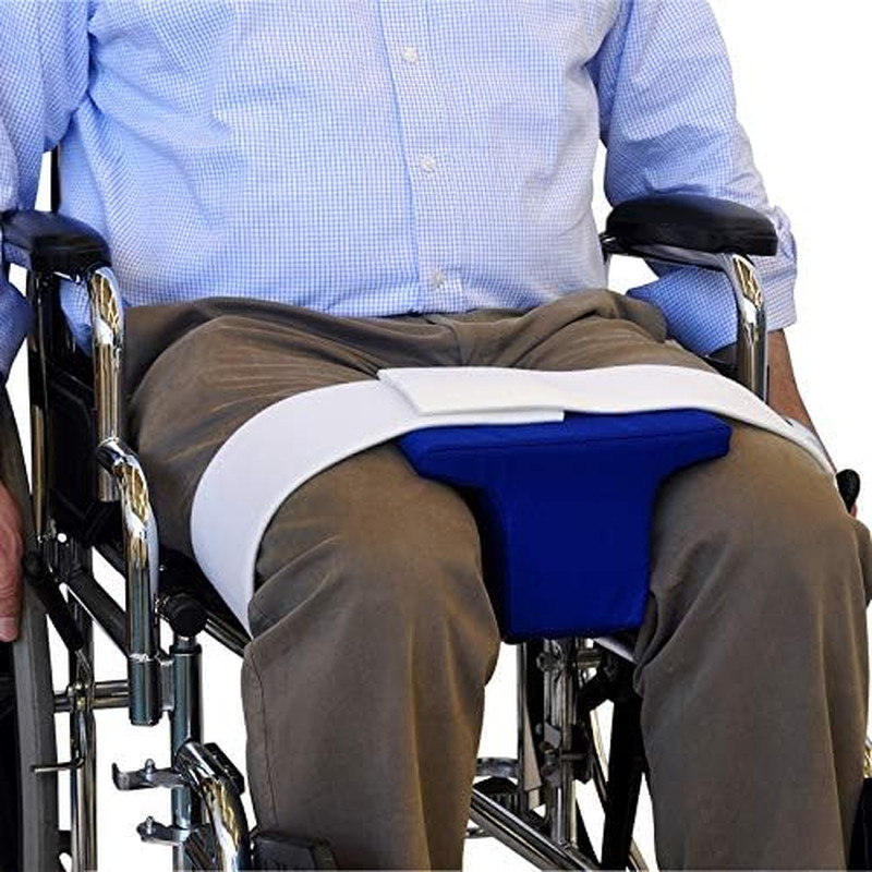 Abduction Wedge Knee Separator for Hip Surgery Recovery – 4″ Orthopedic Pillow