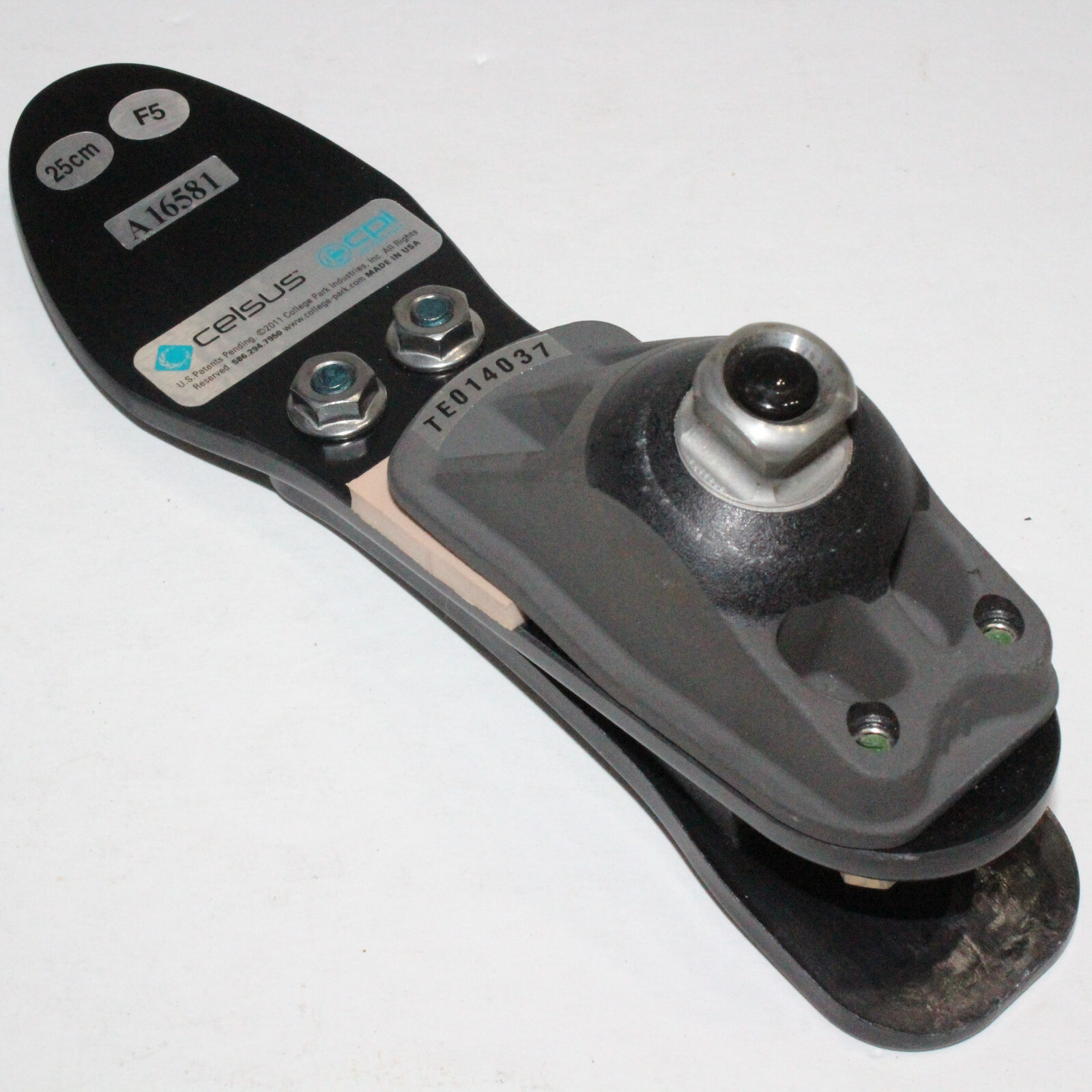 COLLEGE PARK CPI CELSUS HYDRAULIC RIGHT PROSTHETIC FOOT ANKLE SYSTEM~ Sz 25 / F5