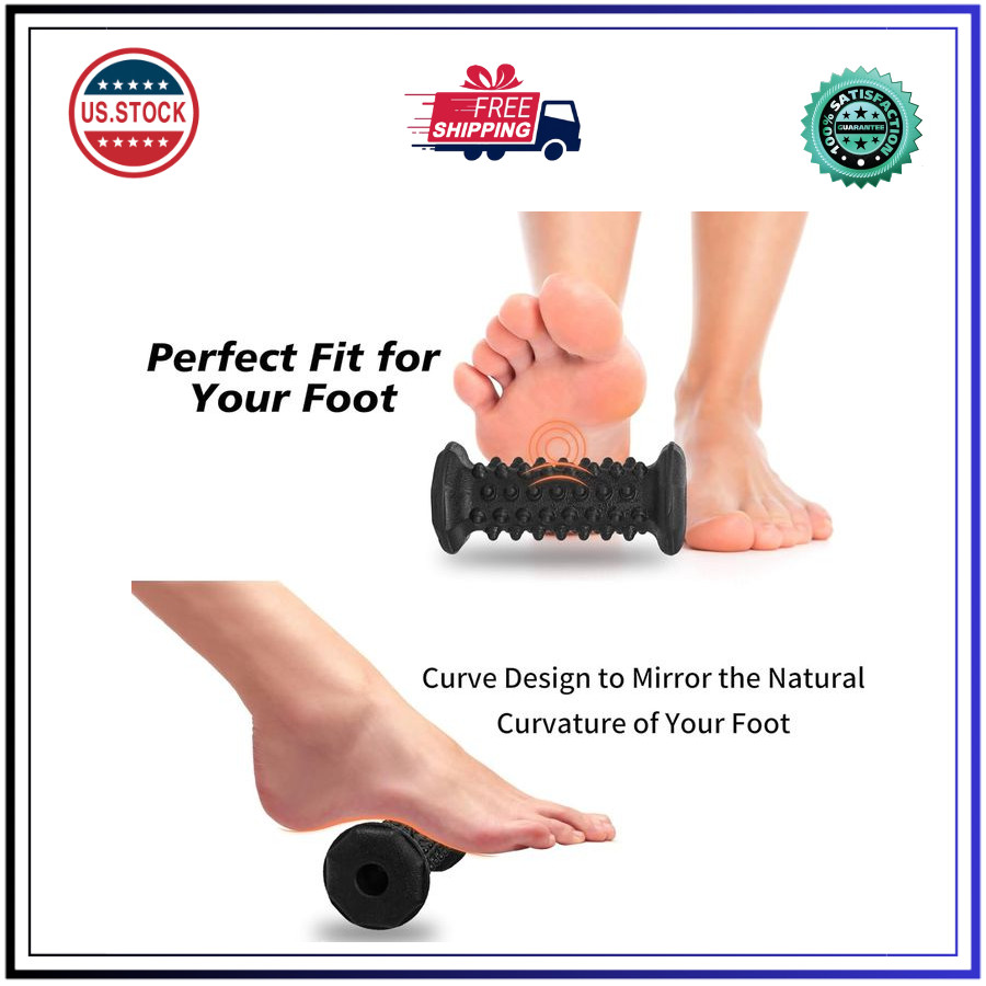 Plantar Fasciitis Relief Foot Roller Massager for Plantar Deep Tissue Muscle