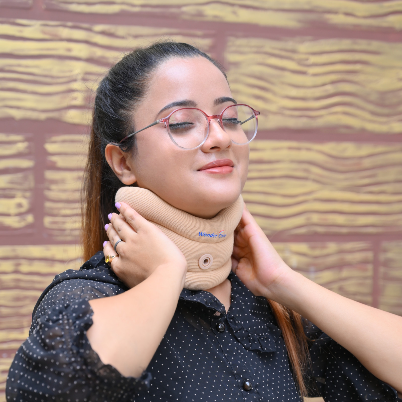Unisex Neck Support Cervical Collar Traction Device Brace Pain Relief Cushion US