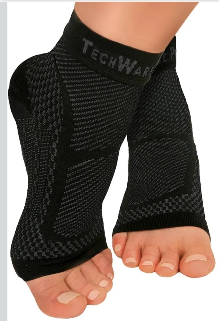 TechWare Pro Ankle Brace Compression Sleeve – Plantar Fasciitis Sock….